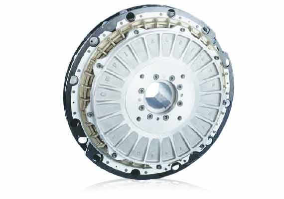  It represents the first evolution of the KB series. With the same OD there are higher torque values available, both on the clutch and brake side.  The body parts are made in ductile iron and aluminum alloy.  A wide and higher range of torque values arevailable (from 1.220 Nm to 128.000 Nm).