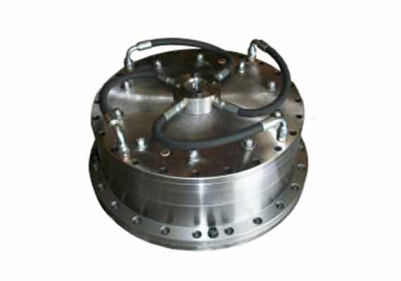 Multidisc clutches and brakes to be mounted separately. Clutch oil actuated and brake spring actuated and oil released.  Torques available from 10.000 to for the clutches and from 165.500 Nm for the brakes