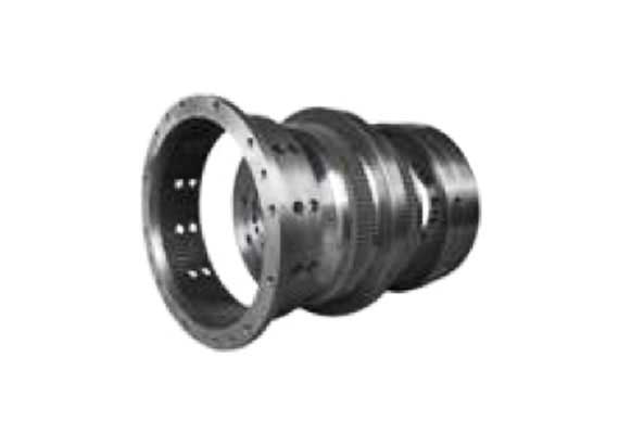  This series can be used when it is not convenient to use a complex hydraulic system to actuate and control the oil piston. No devices are needed for the soft braking and engagement. Torques avilable to 49.900 Nm