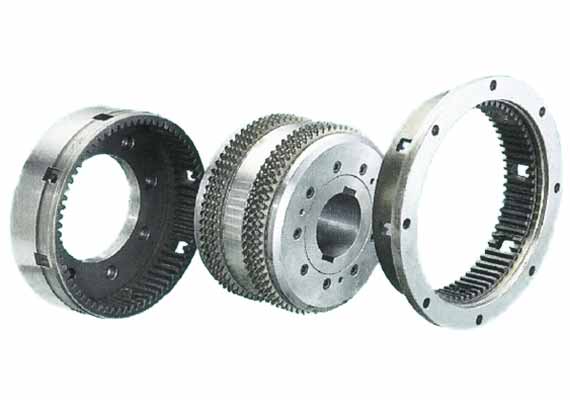 Multidisc series with bronze sintered discs vs hard steel counterdiscs.  Great overall compactness and top performance in terms of single stroke at higher speeds. This series also has great heat dissipation capacity due to the possibility of forced cooling of the oil by air or water. We can possibly supply devices for soft engagement and braking. Torques avilable to 400.000 Nm